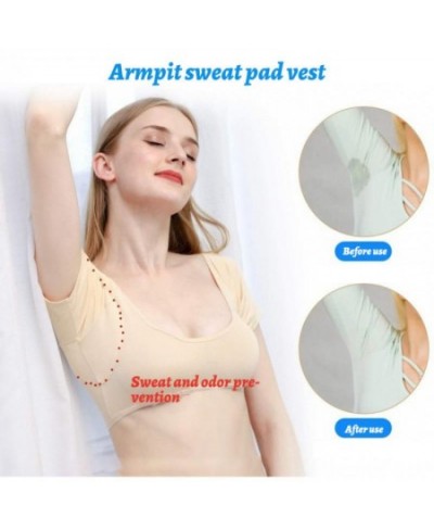 T-shirt Shape Sweat Pads Washable Underarm Armpit Sweat Pads Reusable Absorbing Guards Shield Desodorante for Women $22.76 - ...