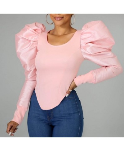 Spring Blouse High Quality O Neck Anti-fade Trendy Female Pullover Spring Blouse Top for Party Pullover Top Spring Top $31.73...