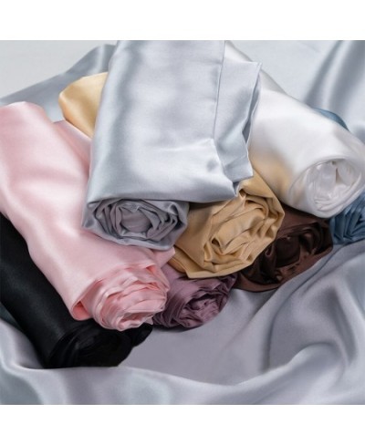 19 Momme 100% Double Silk Pillowcase Pure Natural Mulberry Silk Pillowcase With Hidden Zipper $47.77 - Sleepwears