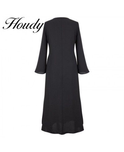 Black Robe Musulman Djellaba Femme Kaftan Abaya Dubai Turkey Muslim Hijab Dress Caftan Dresses Abayas For Women $42.99 - Skirts