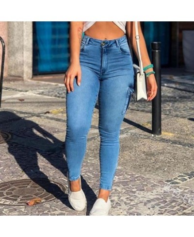 Women Jeans Pants 2022 Pencil Pants Skinny High Waist Jeans For Woman 90s Trousers Ankle-Length Zip Hem Women Pants vaqueros ...