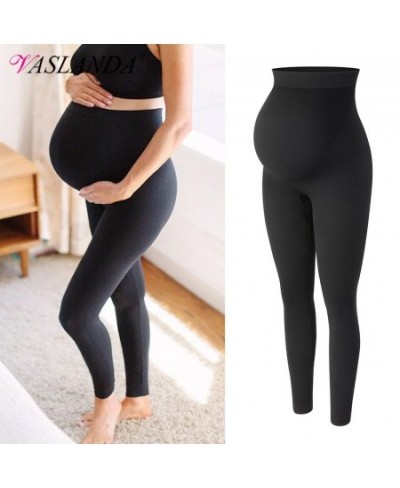 Maternity Leggings High Waist Belly Support Leggins for Pregnant Women Pregnancy Skinny Pants Body Shaping Postpartum Trouser...