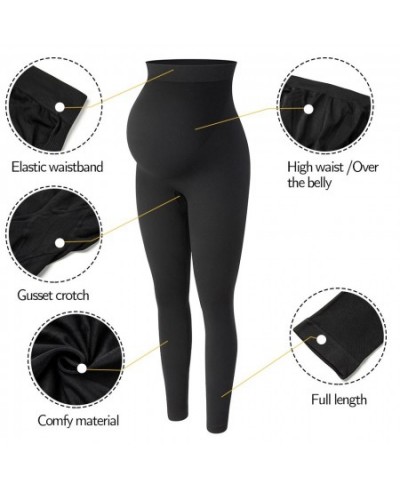 Maternity Leggings High Waist Belly Support Leggins for Pregnant Women Pregnancy Skinny Pants Body Shaping Postpartum Trouser...