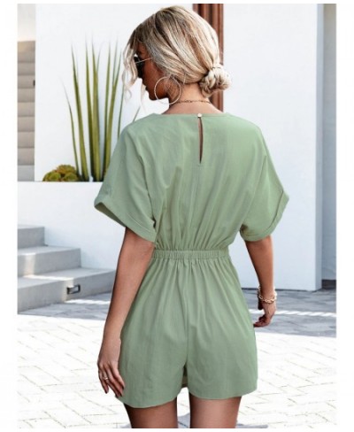 2023 New Cover Up Swimsuit Beach Dress Women Summer Ladies Solid V Neck Crossover Tie Dress Bathing Suit Beach Wear Tunic $36...