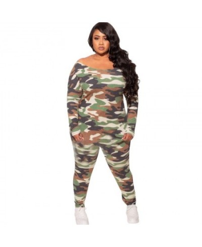 5xl Plus Size For Women 2 Piece Sets Womens Outfits Camouflage Loose Fashion Casual Two-piece Suit Oversized Female Fall $53....