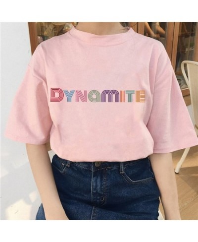 2023 album DYNAMITE print women tshirts Kpop Korean style short sleeve cute Harajuku hip-hop short sleeve top y2k femme $23.2...