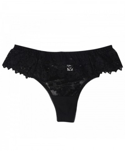 Underwear Thong Low Comfortable Lace Cotton Sexy Women's Crotch Waist Intimates Intimates Underwear Bra $22.40 - Underwear