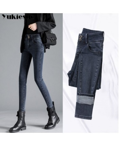 vintage ripped Denim mom Jeans woman High Waist Blue Vintage Pencil Pants for Women 2022 Spring summer Jean Female Boyfriend ...