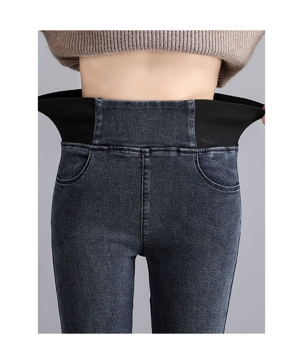 Over size 38 Elastic Waist Skinny Jeans Women Spring Slim Stretch Denim Pants Vintage Pencil Vaqueros Mom Pantalones De Mujer...