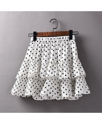 New Women Chiffon Floral All-match Fluffy Cake Short Skirts 2022 Summer Korean Ladies High Waist Mini Skirt For Women $33.06 ...