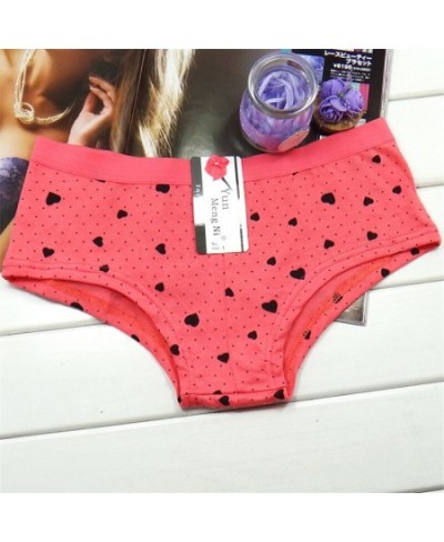 5Pcs/lot Cotton Women's Briefs Sexy Low-Waist Panties Ladies Underwear 86525 $25.83 - Underwear