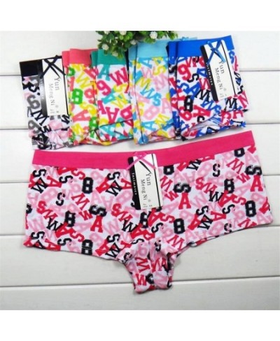 5Pcs/lot Cotton Women's Briefs Sexy Low-Waist Panties Ladies Underwear 86525 $25.83 - Underwear