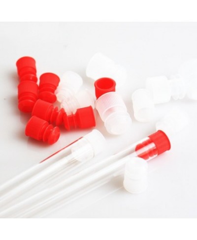 100 Pieces 12*100mm PS Plastic Test Tube With Screw Cap $64.89 - Underwear