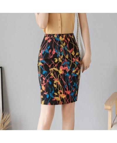 Oversized Printed Sexy Skirt Women 2023 Fashion Autumn High Waist Mini Skirts Bodycon Office Lady Winter Pencil Skirt Jupe $3...