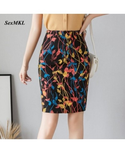 Oversized Printed Sexy Skirt Women 2023 Fashion Autumn High Waist Mini Skirts Bodycon Office Lady Winter Pencil Skirt Jupe $3...