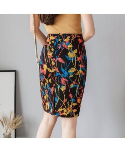 Oversized Printed Sexy Skirt Women 2023 Fashion Autumn High Waist Mini Skirts Bodycon Office Lady Winter Pencil Skirt Jupe $3...