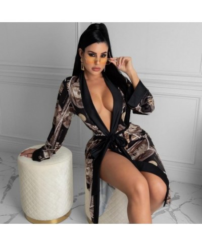 Designer Robes Women Luxury Brand Sleepwear 2023 Female Bathrobes With Belt Sexy Plus Size home Clothes Women's Silk Pajamas ...