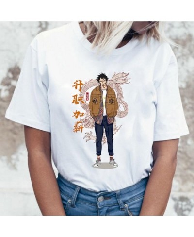 One Piece Luffy T-Shirt Summer Women Anime Tee Shirt Printed Trafalgar Law Hip Hop Casual Unisex New Fashion Tshirts $18.48 -...