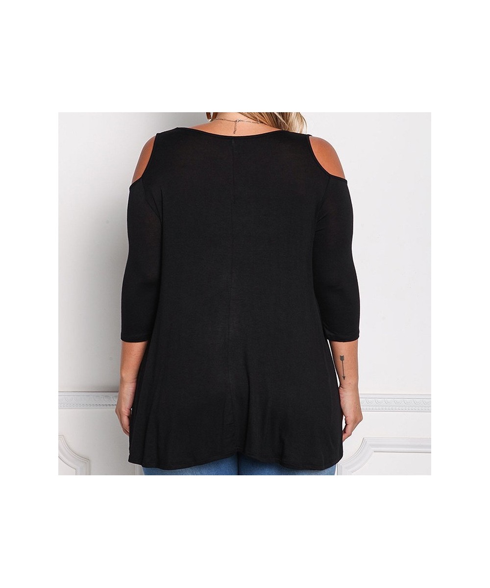 Women Spring Summer Knitted Off Shoulder T-shirt Solid Street Sexy Casual Blouse Tee Shirt Plus Size Ladies Tunic Peplum Tops...