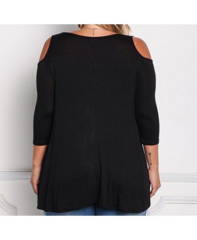 Women Spring Summer Knitted Off Shoulder T-shirt Solid Street Sexy Casual Blouse Tee Shirt Plus Size Ladies Tunic Peplum Tops...