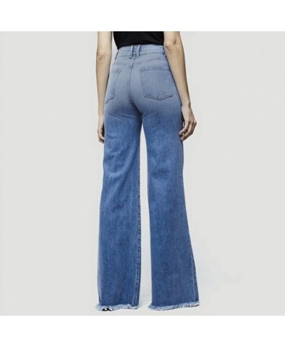 2023 High Waist Wide Leg Jeans Brand Women Boyfriend Jeans Denim Skinny Woman's Vintage Flare Jeans Plus Size 4XL Pant $50.14...