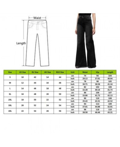 2023 High Waist Wide Leg Jeans Brand Women Boyfriend Jeans Denim Skinny Woman's Vintage Flare Jeans Plus Size 4XL Pant $50.14...