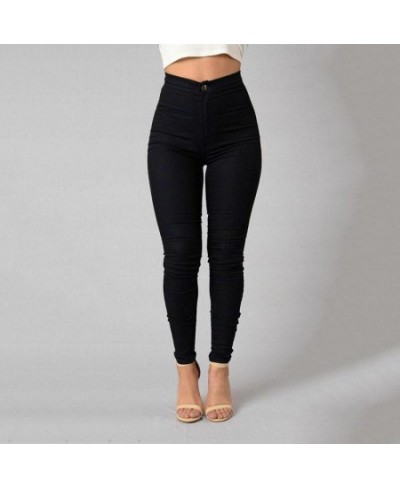 4XL Womens Fashion Solid Leggings Sexy Fitness High Waist Legging Pencil Trousers female trousers White Black Blue Pants $25....