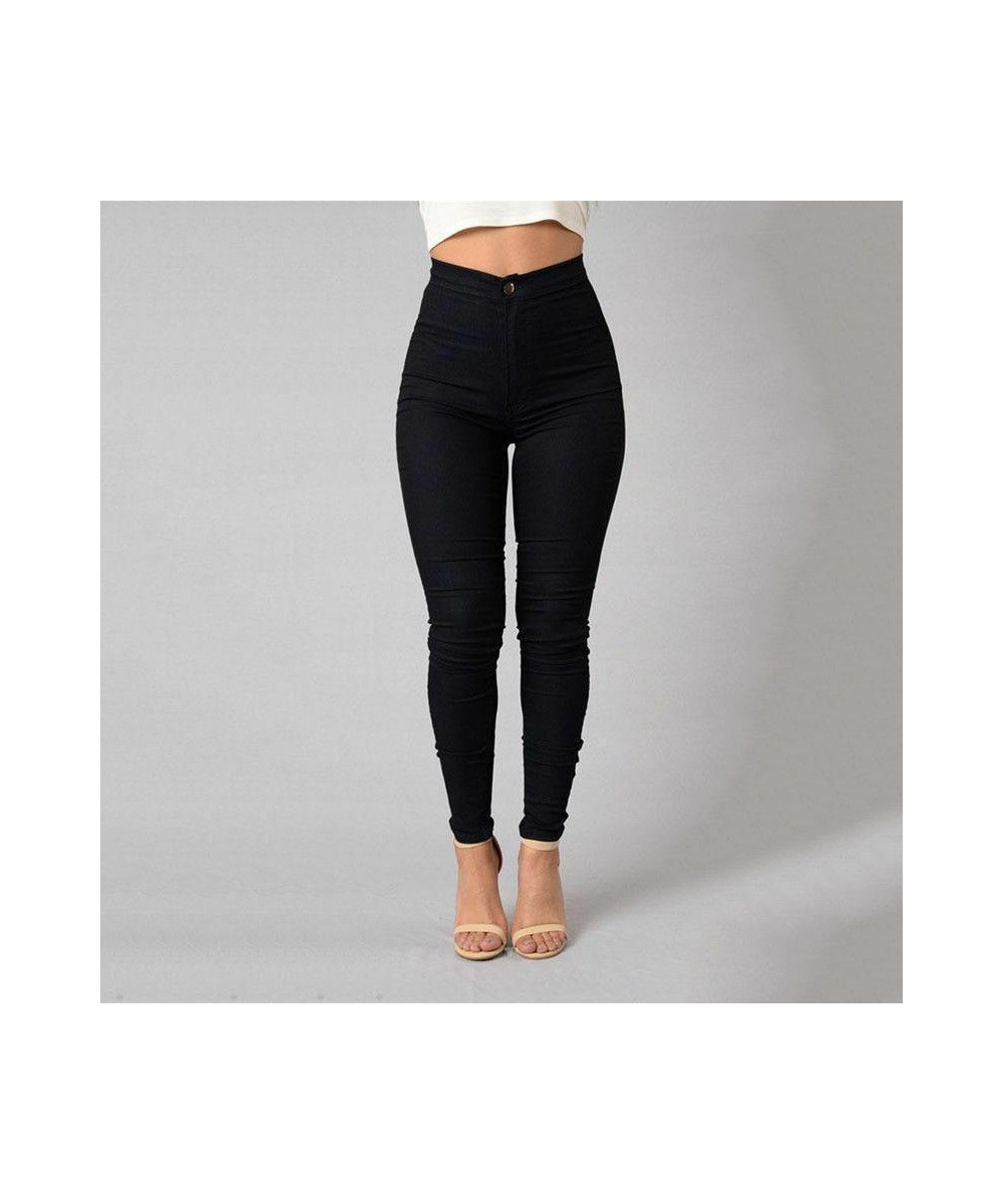 4XL Womens Fashion Solid Leggings Sexy Fitness High Waist Legging Pencil Trousers female trousers White Black Blue Pants $25....