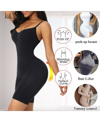 Fajas Colombianas Women's Shapewear Slim Body Shaper Shaping Stomach Women Bodysuit Waist Trainer Slimming Hip Lift Sexy Gird...