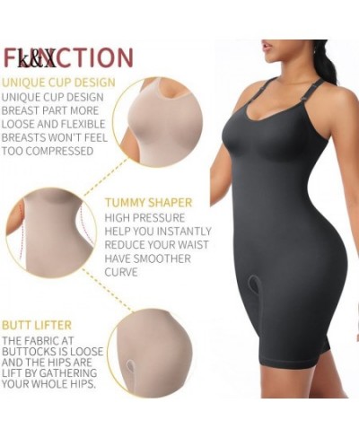 Fajas Colombianas Women's Shapewear Slim Body Shaper Shaping Stomach Women Bodysuit Waist Trainer Slimming Hip Lift Sexy Gird...