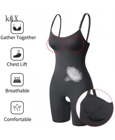 Fajas Colombianas Women's Shapewear Slim Body Shaper Shaping Stomach Women Bodysuit Waist Trainer Slimming Hip Lift Sexy Gird...