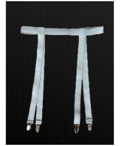 Women White sexy metal garter clips Gothic Harajuku harness stockings garters belt summer style Pole dance body cage harness ...