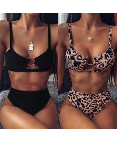 Sexy Swimsuit Women High Waist Bikini Micro High Leg Swimming Suit for Bathing Suit Snake Print Swimwear Girls 2023 Bikinis S...