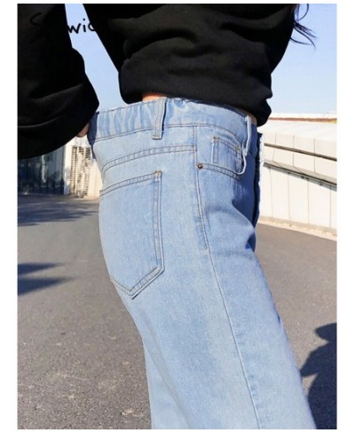 Black Jeans Woman Elastic High Waist Denim Pants Cowboy Streetwear Korean Fashion Street Style Boyfriend Jeans Clothes $31.96...