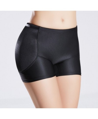 women's rich crotch underpants bottoming beauty crotch fake buttock pants fixed sponge pad body shaping pants $33.56 - Underwear