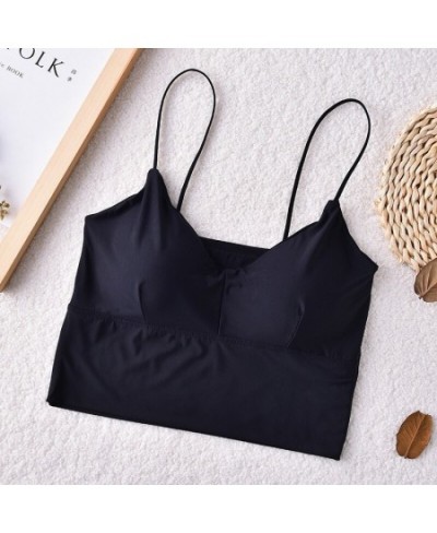 2022 Sexy Bra Push Up Bas for Women Bralette Seamless Padded Bra Strap Silk Tops Lingerie Wireless Fitness Tops Brassiere Bra...