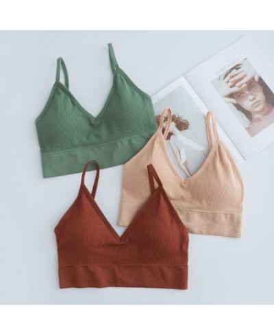 Big Beauty U Back Seamlessly Wrapped The Young Girl With No Rims Vest Underwear Bra That Wipe a Bosom Ms Condole Belt $13.69 ...