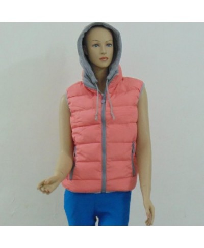 Women's Hooded Vests Autumn Thick Warm Women's Vests Fashion Solid Vests Multicolor Sleeveless Jacket Women Winter Vests $47....