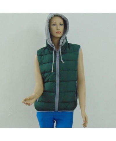 Women's Hooded Vests Autumn Thick Warm Women's Vests Fashion Solid Vests Multicolor Sleeveless Jacket Women Winter Vests $47....