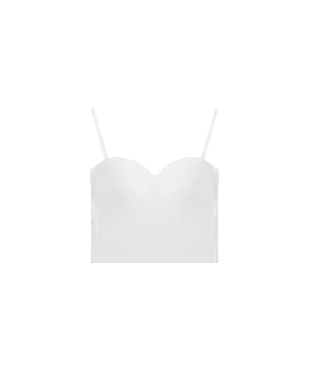 Women Summer Vest Tops Bralette Sleeveless Ice Silk Crop Tops Bra Lingerie Solid Color Sexy Camisole with Chest Pad Underwear...