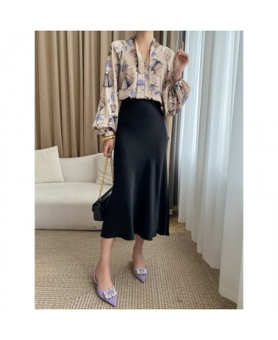 Women Fashion Mermaid Skirt Black Color Elegant Lady Formal Sexy Trumpets Skirts $60.29 - Skirts