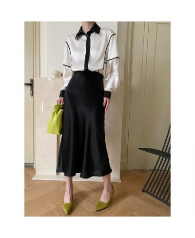 Women Fashion Mermaid Skirt Black Color Elegant Lady Formal Sexy Trumpets Skirts $60.29 - Skirts