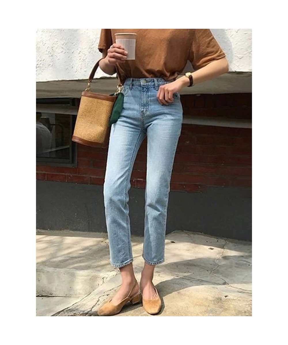 Jeans Women High Waist Streetwear Cotton Casual Denim Pants Trousers Straight Jeans Female Straight Leg Bottom clothing 2022 ...