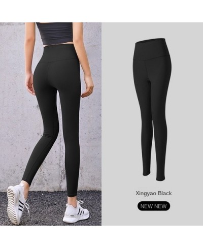 Invisible Zipper Open Crotch Tight Leggings Yoga Pants Plus Size High Waist Couples Outdoor Trousers $42.83 - Bottoms