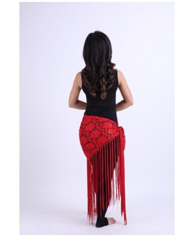 Dance Tassel Triangular Binder Performance Waist Scarf Indian Dance Costume Practice Waist Chain Dance Waist Chain $54.56 - S...