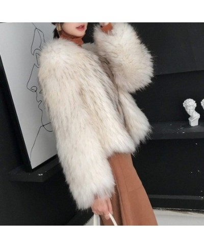 Winter Women's Thickened Warm Furry Coat Eco Faux Fur Top Fabric Coats China Vest Bear Jacket Ponchos And Capes Tunic Outerwe...