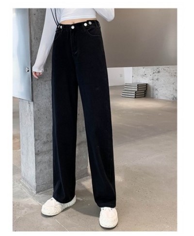 vintage spring 2022 womens fashion high waist Women's Wide leg jeans baggy woman denim straight Pants jean mom jeans trousers...