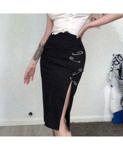 2022 New Elastic Waist Sexy Black Skirt Female Temperament High-end Slim Slim Skirt Mini Skirt Skirts for Women $27.32 - Skirts