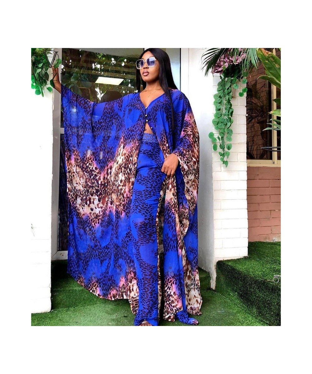 2023 INS V-neck Colorful Print Special Holiday Street Style Sexy 2 Piece Set Loose Women Top And Pant Summer $72.77 - Suits &...