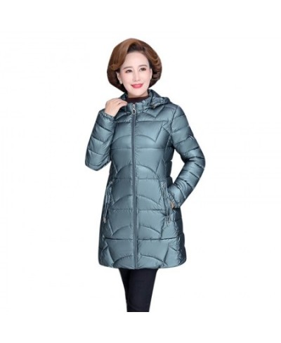 Winter Coats Woman Jackets 2023 Parkas Warm Thick Down Jacket Hooded Fashion Slim Solid Winter Clothes Women $62.92 - Jackets...